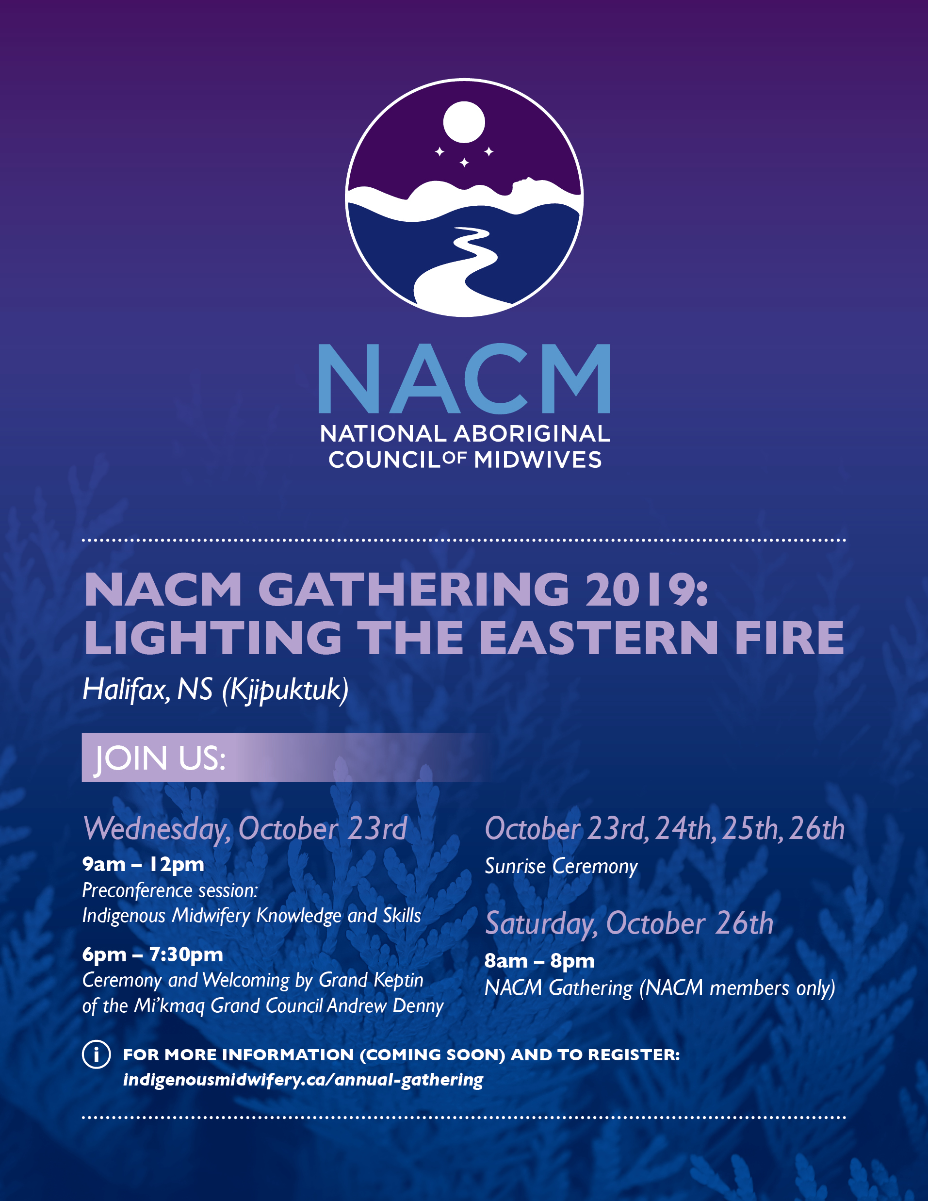 NACM Gathering 2019 Promo Flyer